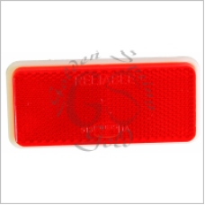 RED REFLECTOR RECTANGLE
