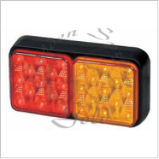 STOP/TAIL COMB LAMP (10-30V)13R+13A SQ.